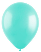 Шар латекс 5''/ВС пастель Морская волна Sea green 100шт