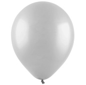 Шар латекс 5''/ВС пастель Серый Grey 100шт