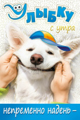 открытка Улыбку с утра непременно надень