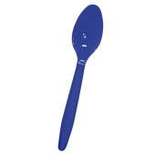 Столовые приборы Ложки пластик Делюкс синие (уп12)