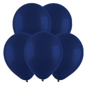 Шар латекс без рисунка 12" ВС пастель Темно синий Navy Blue (100шт)