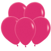 Шар латекс без рисунка 12" Sp пастель 014 Яркая Фуксия (100шт) 159911
