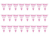 Гирлянда вымпел 300см С Рождением Малышки