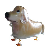 Шар фольга фигура AIR Собака Ретривер 28" 72см QL 506 QX