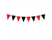 Гирлянда вымпел однотонная 130см Пират PARTY