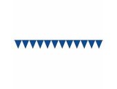 Гирлянда вымпел однотонная 600см для шаров буквы Royal Blue