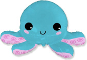 Шар фольга фигура Осьминог APPY OCTOPUS 31" 79х63см FM