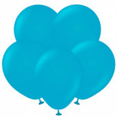 Шар латекс без рисунка 12" ВС пастель Пыльно голубой Blue glass (100шт)