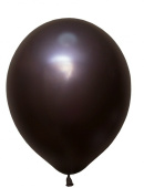 Шар латекс без рисунка 12" ЗБ M47 Шоколад металлик (25 50шт)