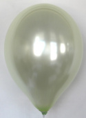 Шар латекс без рисунка 12" ЗБ M24 Светло Зеленый металлик (25 50шт)