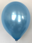 Шар латекс без рисунка 12" ЗБ M22 Голубой металлик (25 50шт)