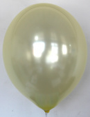Шар латекс без рисунка 12" ЗБ M20 Светло Желтый металлик (25 50шт)