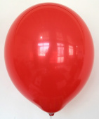Шар латекс без рисунка 12" ЗБ S52 пастель Красный (25 50шт)