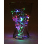 Гирлянда электр метражная 9м 100 разн ламп прозр нить 8реж