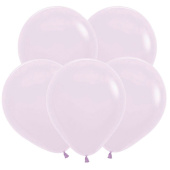 Шар латекс без рисунка 12" ВС пастель Сиреневый Макаронс (100шт)