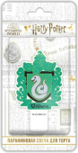 Свеча для торта Harry Potter. Герб зелёный