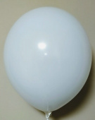 Шар латекс без рисунка 12" ЗБ S13 пастель Белый (50шт)