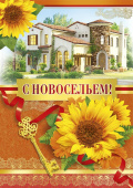 открытка С Новосельем