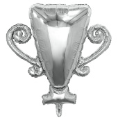 Шар фольга фигура Кубок Серебро 36" AG