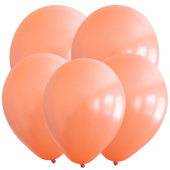Шар латекс без рисунка 12" ВС пастель Коралл Coral (100шт)