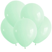 Шар латекс без рисунка 12" ВП пастель макарунс Мятный Green (100шт)
