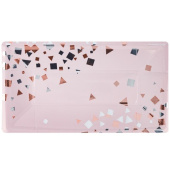 Тарелки бумажные 240мм Конфетти Party розовая (уп6) ВесЗатея