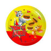 Тарелки бумажные 180мм Том и Джерри уп6 НД Плэй