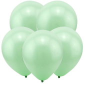 Шар латекс 5''/ВС пастель Мятный Mint Green 100шт