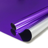 Пленка рулон 0,60х10,3м Фиолетовый металлик
