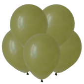 Шар латекс без рисунка 12" ВП пастель Серо-зеленый (100шт)