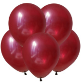 Шар латекс 5''/ВП пастель Бургундия Burgundy 100шт