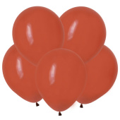 Шар латекс без рисунка 12" ВП пастель Терракотовый Terracotta (100шт)
