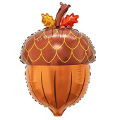 Шар фольга фигура Желудь 22" 56см ВЗ