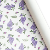 Бумага лист 60х87,5см Букет с сиренью (уп10)