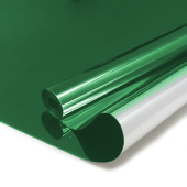 Пленка рулон 0,70х7,5м зеленый металлик