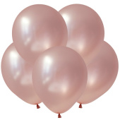 Шар латекс без рисунка 12" ВП металлик Розовое золото Rose Gold (100шт)