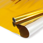 Пленка рулон 0,60х8,7м Цветной металл Золото 30мкм 1шт