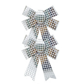 Банты набор Серебро 13х17см уп2