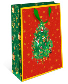 Пакет новогодний BC стандарт плюс 18х22,3х10см