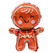 Шар фольга фигура Новогодняя печенька 28" 71см ВС