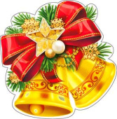 Украшение на скотче Колокольчики (10шт)