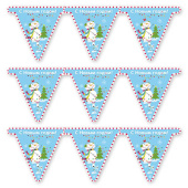 Гирлянда вымпел 200см С НГ Снеговик Веселый