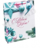Пакет S Радостного Нового Года 11,5x14,5x6см