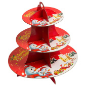 Стойка для десертов Новогодняя