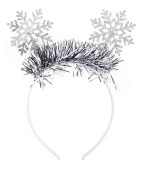 Ободок Снежинки с дождиком