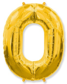Шар фольга Цифра 40"Fm Золото Gold "0" 1207-2826 1207-4811