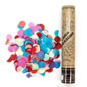 Хлопушка Бумфети 30см пневмо СДР ! вечеринка Конфетти тишью Круги ассорти