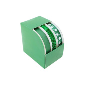 НГ Лента Трио Изумруд 15ммх3м (уп3) 1 набор