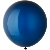 Шар латекс без рисунка 24"Bb В250033 кристалл Blue Экстра