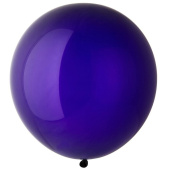 Шар латекс без рисунка 24"Bb В250023 кристалл Quartz Purple Экстра